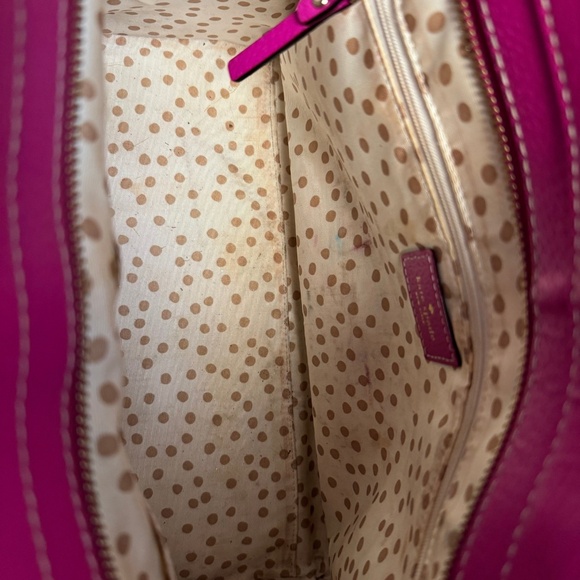 Kate Spade Triple Compartment Hand Bag in Magenta - Picture 6 of 8